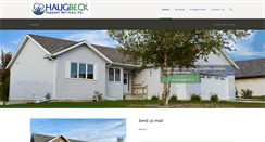 Desktop Screenshot of haugbeck.com